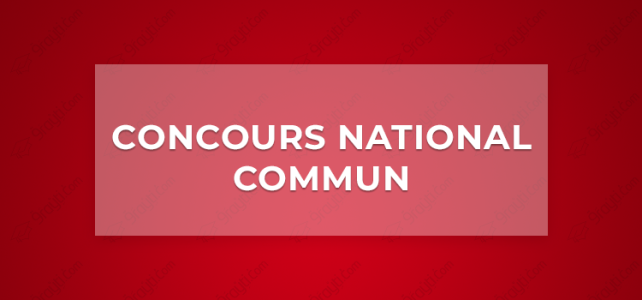 CNC : Concours National Commun