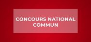 CNC : Concours National Commun