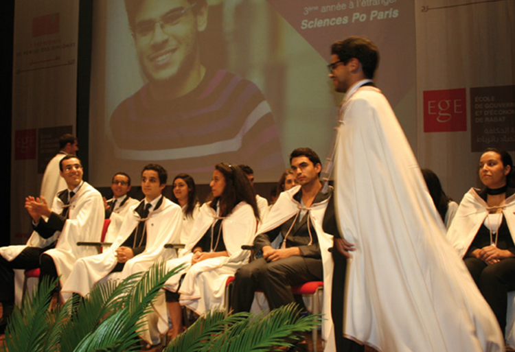 1ère cérémonie de remise des diplômes à l’EGE Rabat