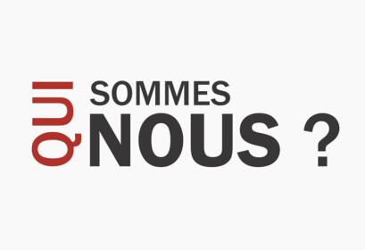 Qui sommes nous ?