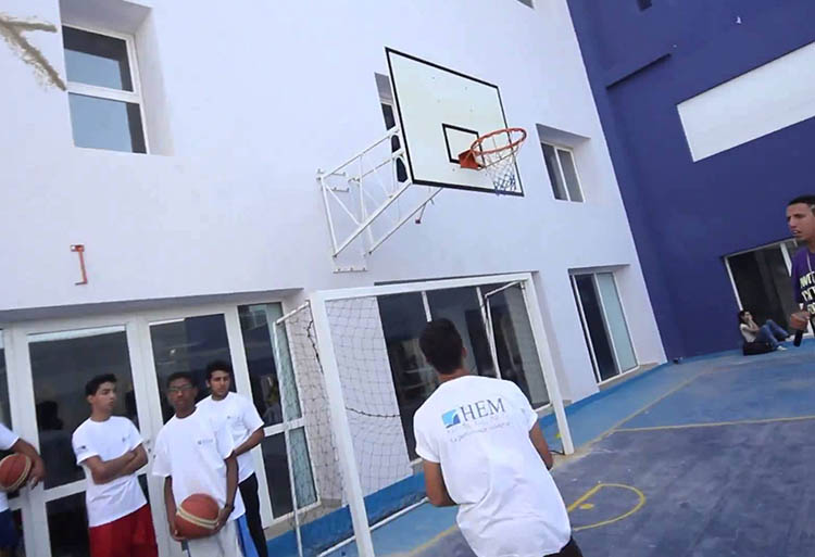 Critérium de Basket-ball 2013 à HEM Rabat