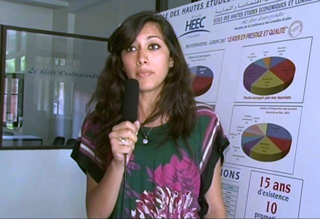 Yakout, étudiante en Master à HEEC Marrakech