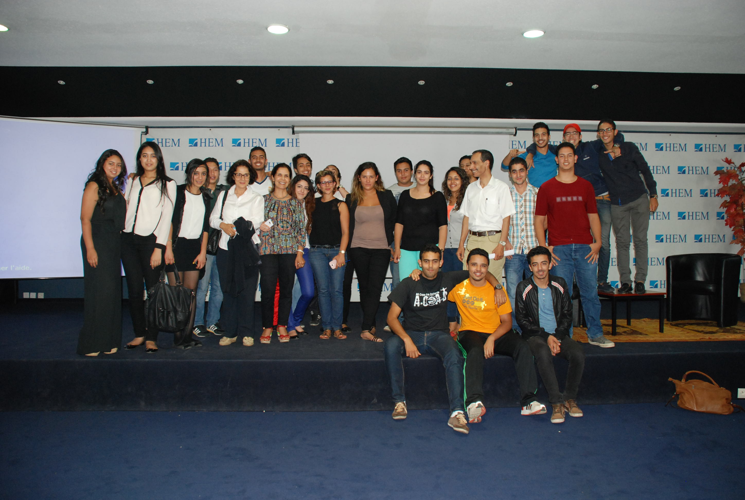 HEM Casablanca - Rencontre Trait d'Union avec Narimane Yamani Faqir