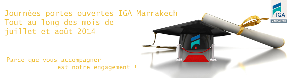 Journées portes ouvertes IGA Marrakech