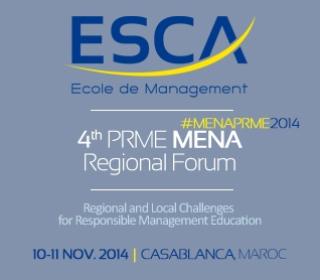 4e édition du Forum Régional MENA PRME sur le campus ESCA Ecole de Management