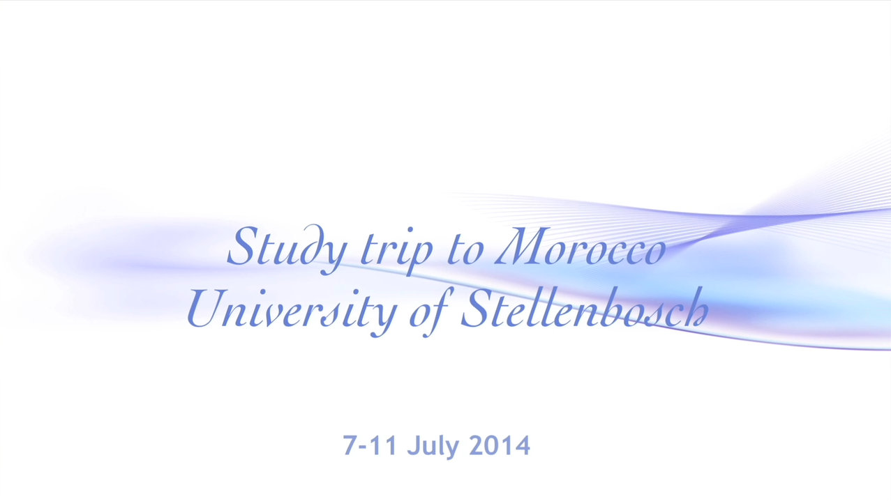 Vidéo Témoignage des Participants MBA de l'Université de Stellenbosch