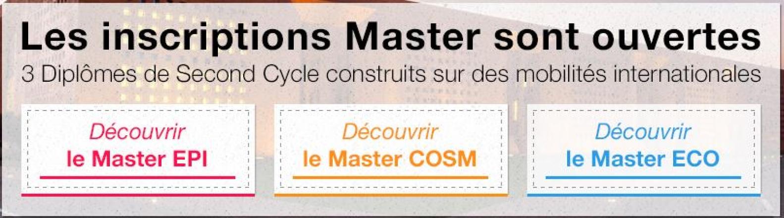 Trois nouveaux masters internationaux d'excellence Maroc-Méditerranée