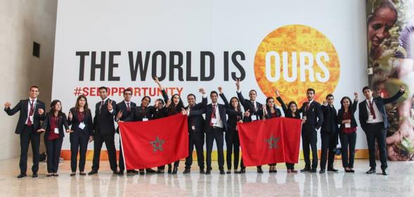 العلمية العالمية ENACTUS فوز طلبة المغرب بالمركز الثاني في بطولة  