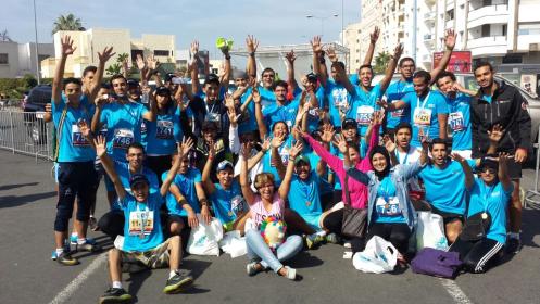 HEM - Participation des HEMistes au Marathon International de Casablanca 2014