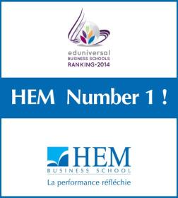 HEM - Numéro 1 au Maroc selon le Classement Eduniversal  2014