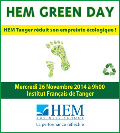 HEM - HEM Green Day - 2ème Edition @ HEM Tanger