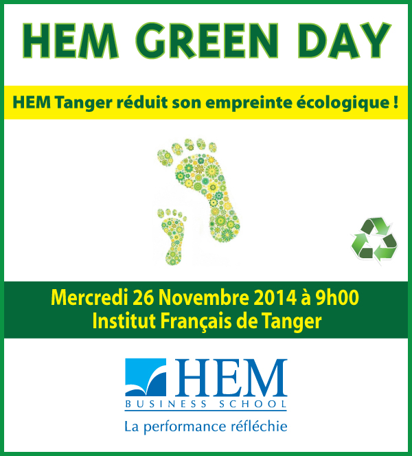 HEM - HEM Green Day - 2ème Edition @ HEM Tanger