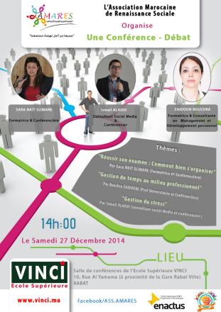 Ecole Supérieure VINCI: Conférence débat