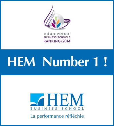 HEM - Prolib HEM Fès Classement Eduniversal 2014