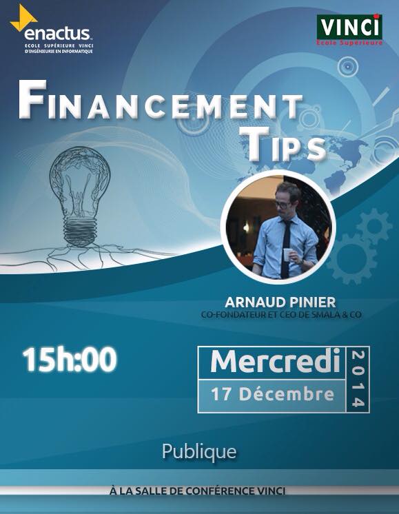 Conférence : Financement tips