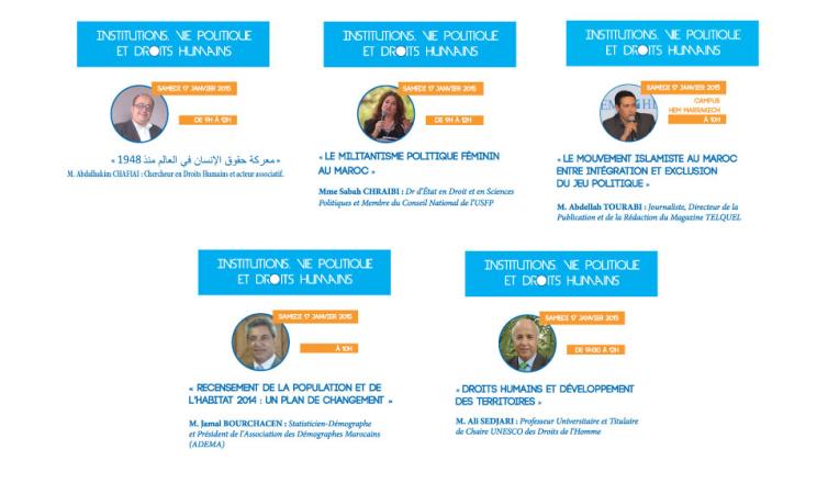 HEM - L’Université Citoyenne ouvre son cycle de séminaires le Samedi 17 Janvier dans ses 6 Campus