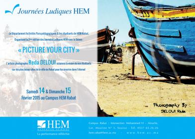 HEM - Picture your City - 2ème Edition des Journées Ludiques de HEM Rabat