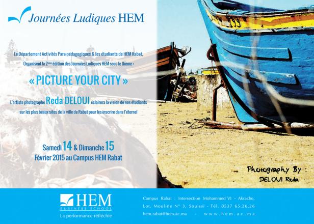 HEM - Picture your City - 2ème édition des Journées Ludiques de HEM Rabat