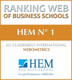 HEM - HEM N°1 en Afrique du Nord dans le Ranking Web of Business School 