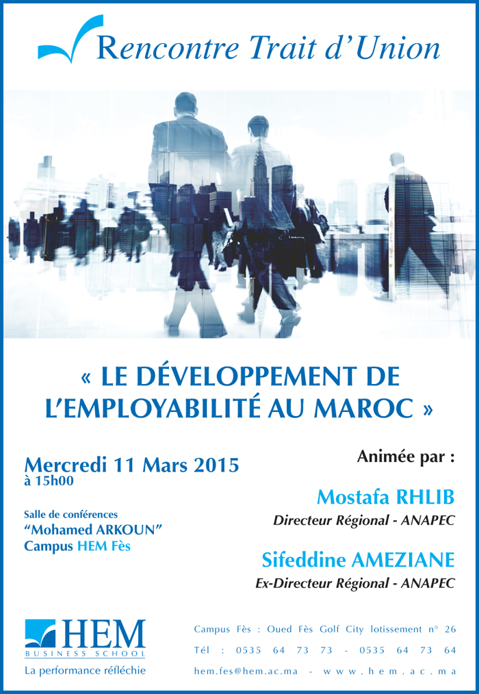 HEM - Le Développement de l'Employabilité au Maroc à HEM Fès