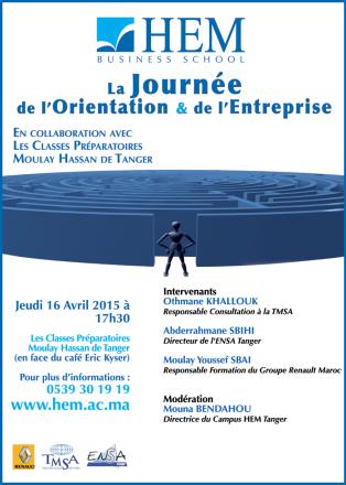 HEM - La Journée de l'Orientation & de l'Entreprise au campus de HEM Tanger