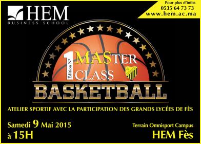 HEM - 1ère édition MASter Class Basket Ball au Campus HEM Fès