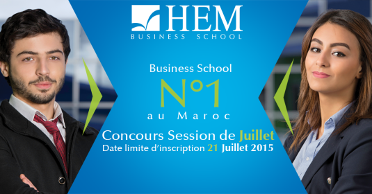 HEM - Concours Session de Juillet – Les Inscriptions sont ouvertes !