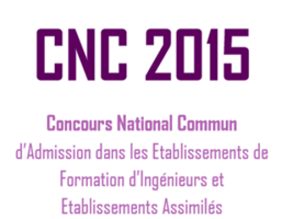 Résultats CNC Maroc 2015