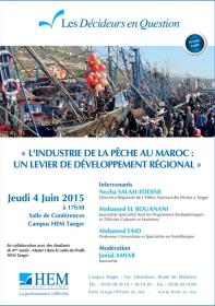 HEM - Décideurs en Question : L'industrie de la pêche au Maroc : un levier de développement régional à HEM Tanger
