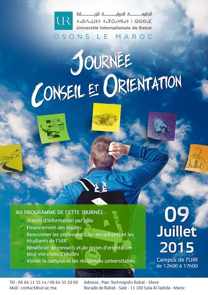 UIR: Journée de conseil et d'orientation