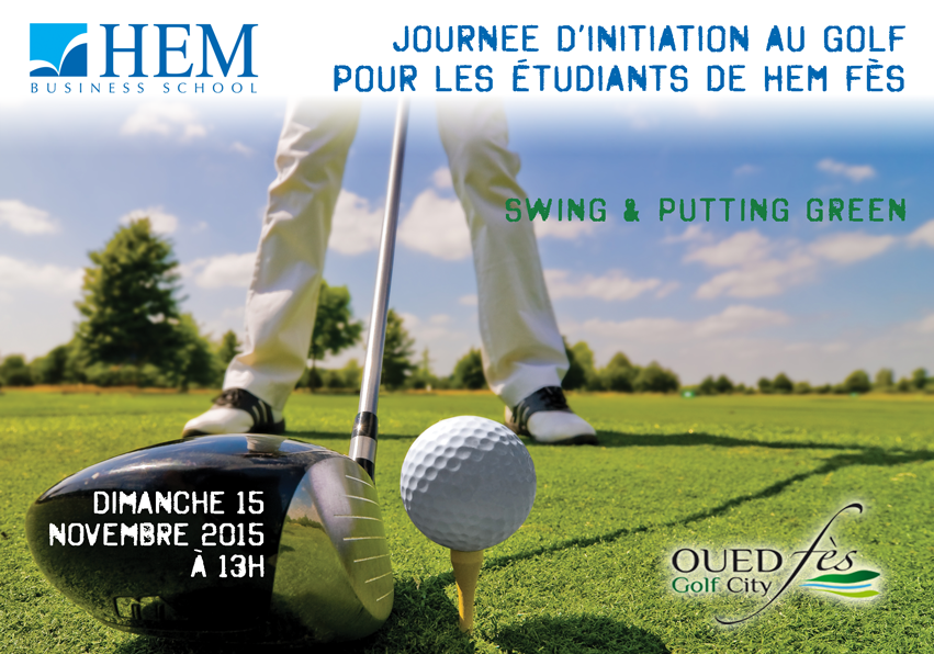 HEM - Journée d’initiation au golf pour les étudiants de HEM Fès