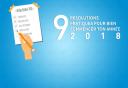 9 résolutions pratiques pour bien commencer ton année 2018