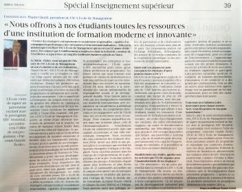 ESCA École de Management partenaire exclusif d'HEC Montréal