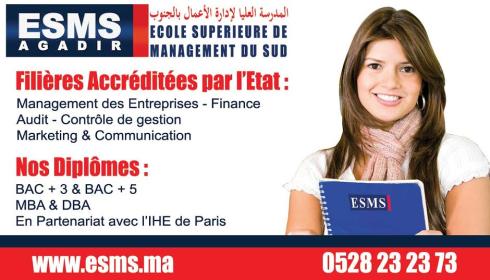 NOUVELLE CONVENTION : ESMS AGADIR & IHE PARIS