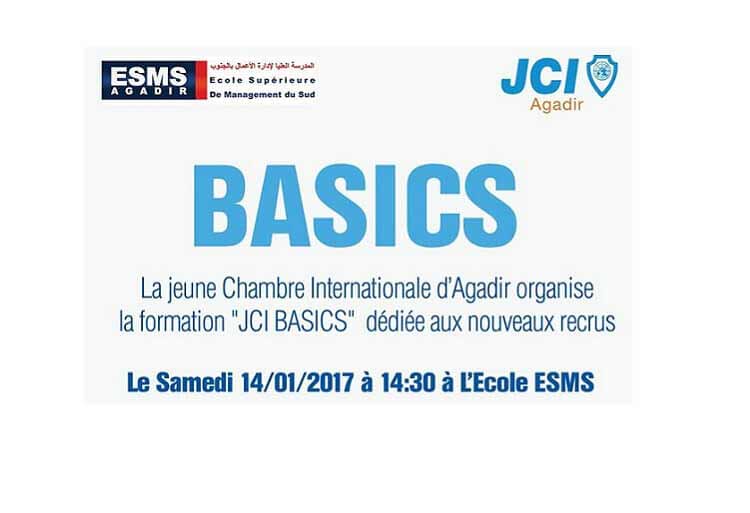 ESMS Agadir formation JCI BASICS