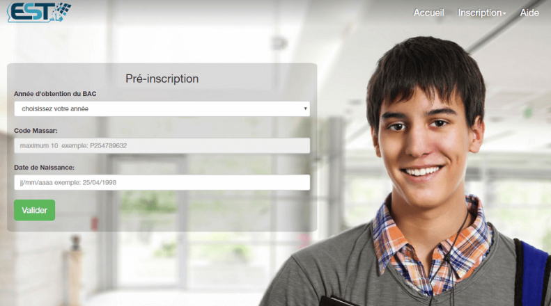 Préinscription EST Fès 2017