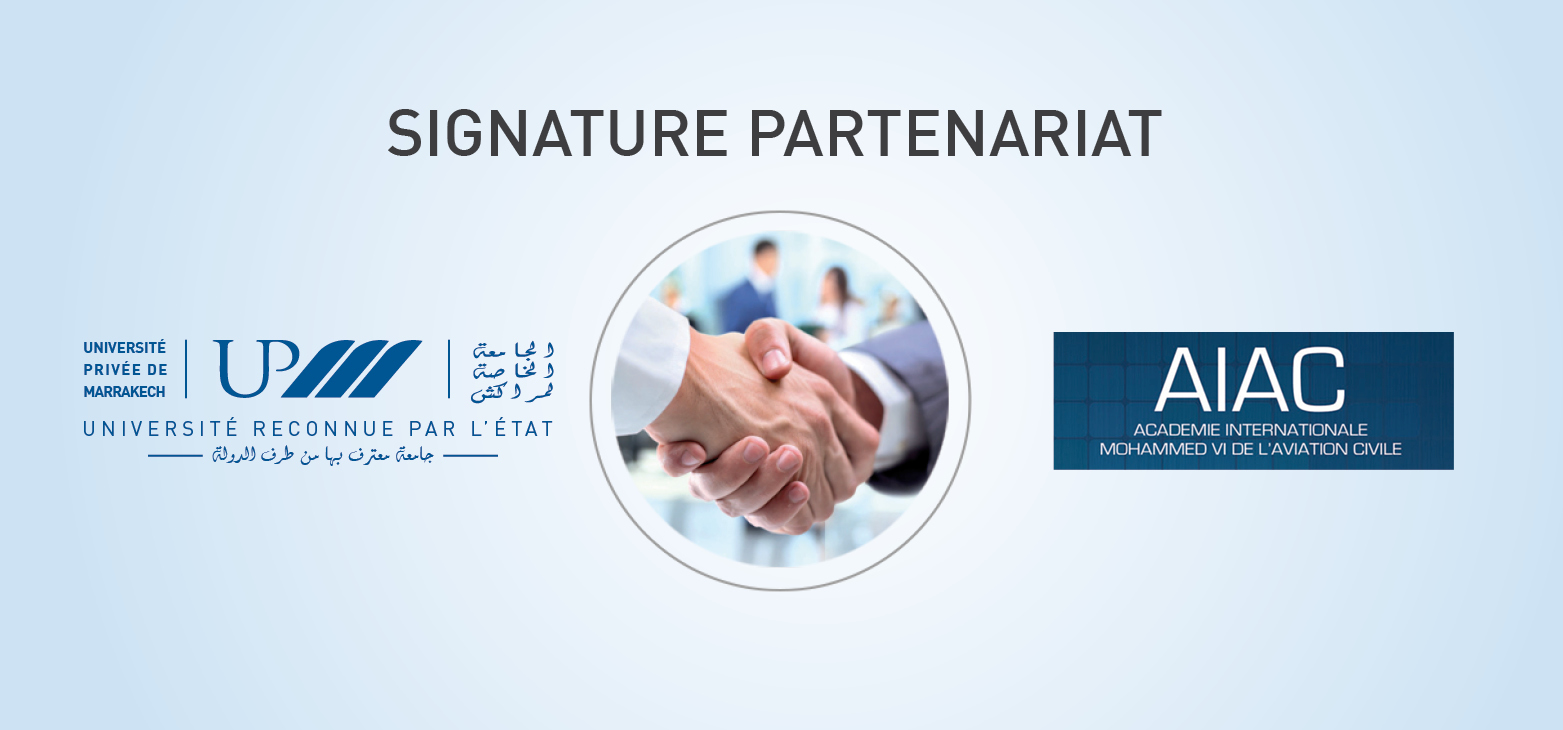Signature d'un partenariat entre l'UPM et l'Académie Internationale Mohamed VI de l'aviation civile