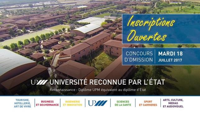 Concours UPM 18 Juillet 2017