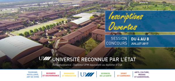 Session de Concours UPM du 4 au 8 JUILLET