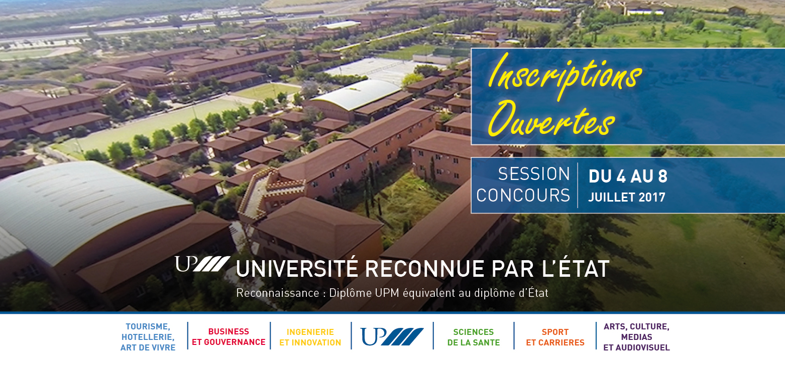 Session de Concours UPM du 4 au 8 juillet