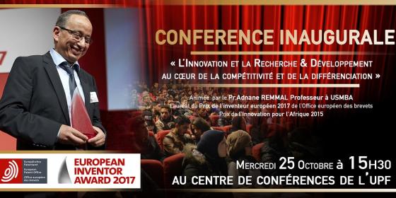 UPF conférence inaugurale 2017