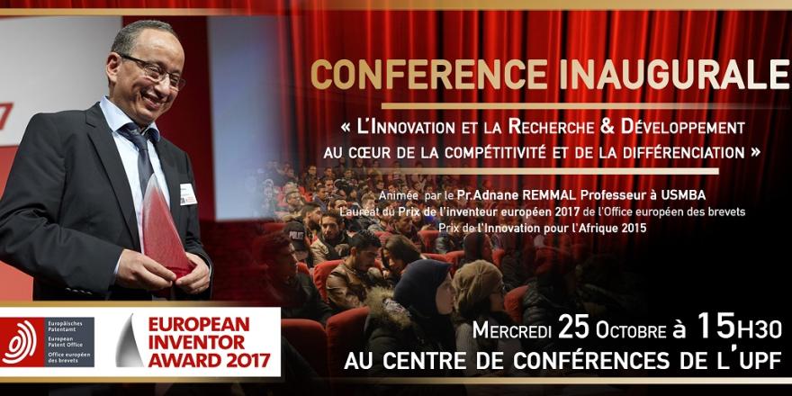 UPF conférence inaugurale 2017