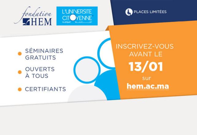 HEM 21ème Edition de l’Université Citoyenne