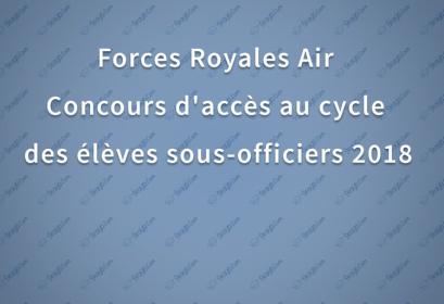 FRA Concours élèves sous officiers 2018