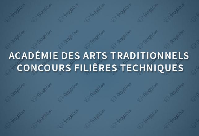 Académie-des-Arts-traditionnels-concours-filières-techniques