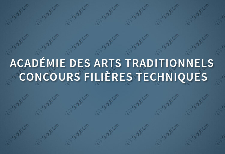 Académie-des-Arts-traditionnels-concours-filières-techniques