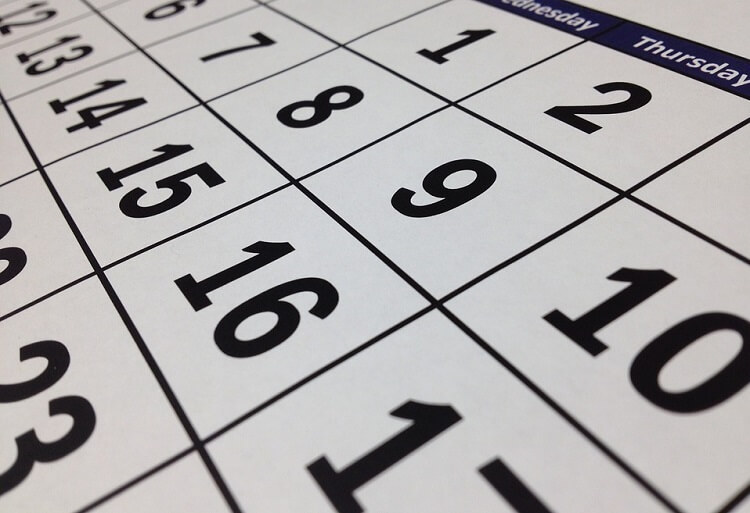 Calendrier inscription concours UIZ 2018