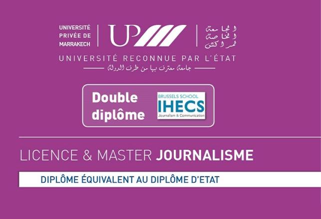 Licence journalisme UPM IHECS Bruxelles