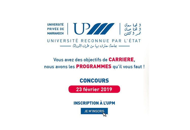 Concours UPM Février 2019