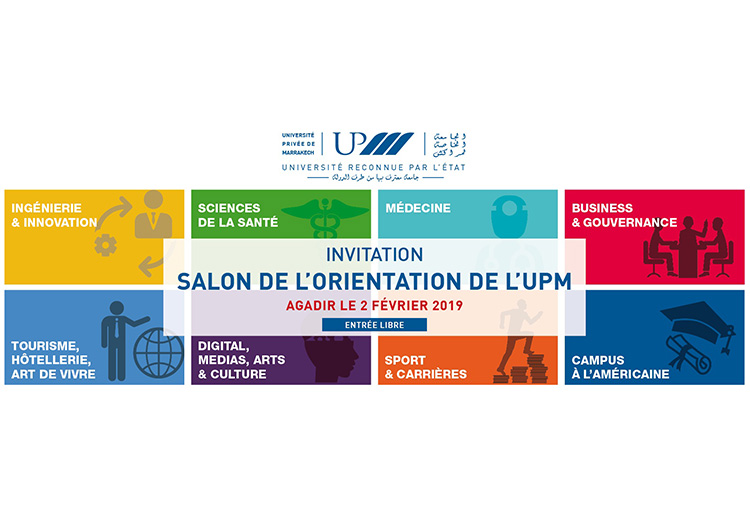 Salon de l'orientation UPM Agadir février 2019